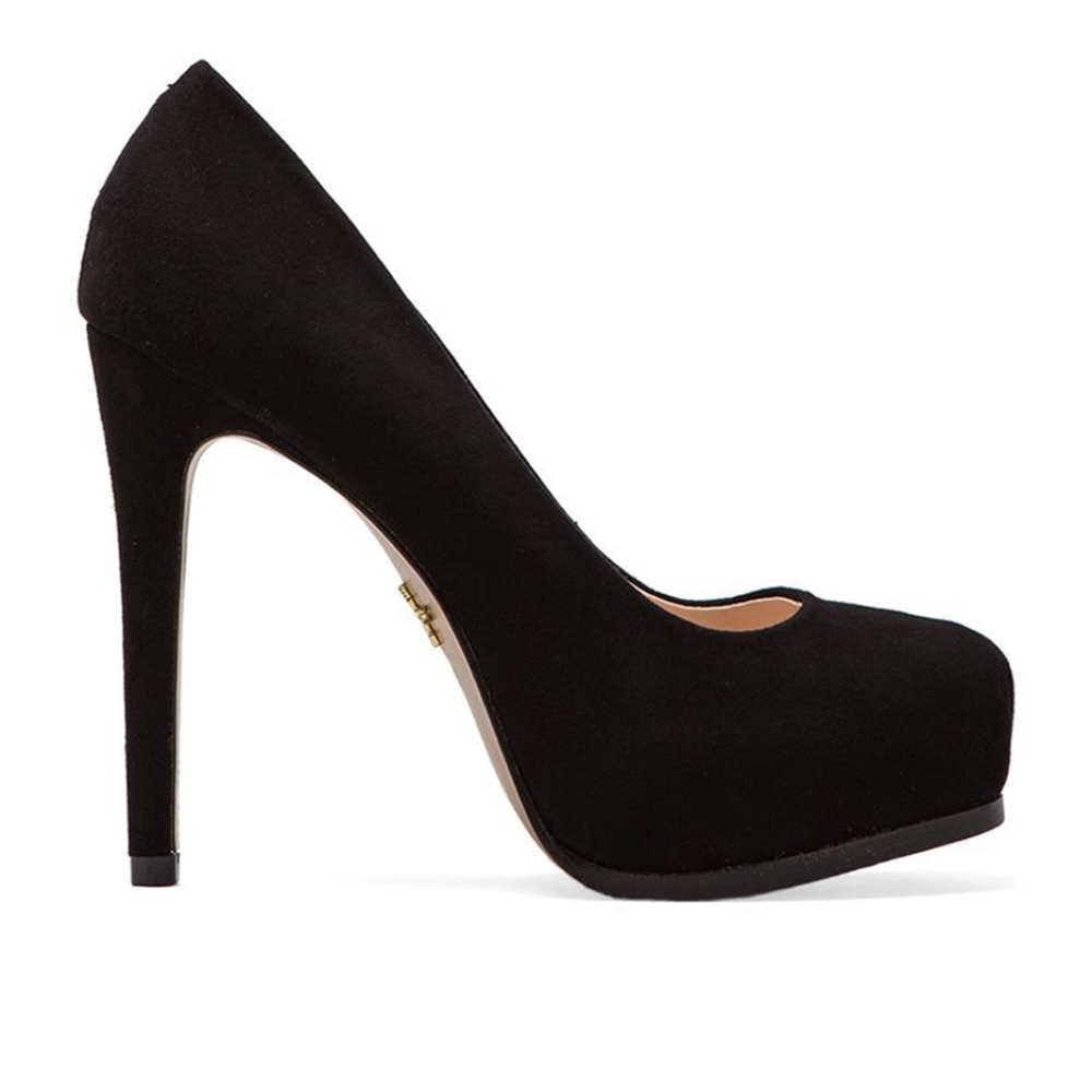 Pour La Victoire Irena Suede Platform Pumps 9.5